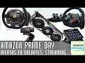 Ofertas en volantes y otros productos para simracing y streaming en el Prime Day de Amazon