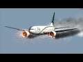 PIA 777-200 [Engine Fire] Emergency Crash Landing at Dubai