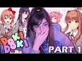 PLAYING DOKI DOKI LITERATURE CLUB FOR THE FIRST TIME || PART 1