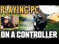 PLAYING PC WITH A CONTROLLER // PUBG Gameplay