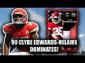 90 OVR CLYDE EDWARDS HELAIRE CARRIES THE SQUAD! MADDEN 21 ULTIMATE TEAM GAMEPLAY!