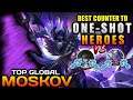 Counter One-Shot Heroes With This Broken Marksman - Moskov Gameplay | Mobile Legends | Tengcs Gaming