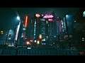 Cyberpunk 2077 ASMR | A Late Night Walk through Night City | No Talking