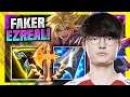 FAKER IS READY FOR EZREAL! - T1 Faker Plays Ezreal ADC vs Aphelios! | Season 11