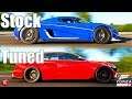 Forza Horizon 4: Stock vs Tuned! Koenigsegg Agera RS vs Audi RS 6 Avant