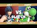 Glitch 7 SSBU - Joe-J (Chrom) Vs. Purple (Yoshi) Smash Ultimate Tournament Pools