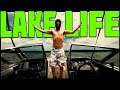 LAKE LIFE! | MOTOR BOATING on CEDAR LAKE in INDIANA!