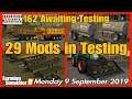 Mods in Testing list fs19 Giants mods in testing list mod hub update ls19 mods #fs19modreview