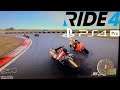 RIDE 4 - PS4 Pro Gameplay at Snetterton Track - High Framerate Mode