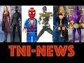 TNINews: Marvel Legends Emma Frost, Punisher War Machine, WWE Ghostbusters, Power Rangers & More