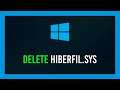 Windows: What is & How to delete hiberfil.sys