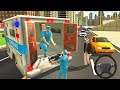 Ambulance Injured Dog Rescue Driver Simulator - Animal Emergency Mini Van Driving - Android Gameplay