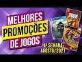 As MELHORES PROMOÇÕES de JOGOS (PLAYSTATION/NINTENDO SWITCH/XBOX) - SEMANA 4, AGOSTO/21