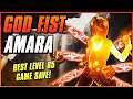 BEST AMARA BUILD LEVEL 65 UPDATE | Gamesave! | God Fist Amara | Highest Damage