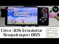 Citra 3DS Android Xenoblade Chronicles/Need for Speed the Run Gameplay/Snapdragon 865 Max 4X rez