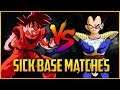 DBFZ ▰ High Level Base Goku Vs Base Vegeta?! 【Dragon Ball FighterZ】