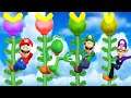 Mario Party 9 - Minigames (Master Difficulty) - Mario vs Luigi vs Yoshi vs Waluigi