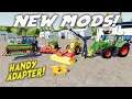 NEW MODS (HANDY ADAPTER) Farming Simulator 19 PS4 FS19 (Review) 25th March 2020.