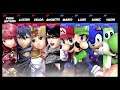 Super Smash Bros Ultimate Amiibo Fights  – Pyra & Mythra #335 Waifu vs Mario Bros Z