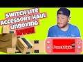 🔴 Switch Lite Accessory Haul and Unboxing Live!