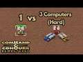 1 GDI vs 3 Hard Computers (Command & Conquer Remastered)