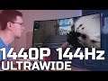 AOC CU34G2X Review - 1440p 144Hz & CHEAP Ultrawide! - TechteamGB