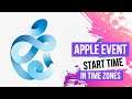 Apple Event Start Time In Time Zones September 15