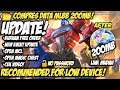 Data ML Lite Full Event 200Mb Terbaru Patch Natan | Mlbb Lite | Ml Lite | Cara Atasi Patah Patah Ml