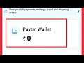 How To Fix Cannot See Balance Problem & Incorrect Balance Show In Paytm Wallet Account