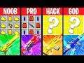 Minecraft Battle: FORTNITE NERF BLASTERS MOD CRAFTING CHALLENGE - NOOB vs PRO vs HACKER vs GOD