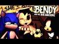 Sonic & Shadow Play Bendy And The Ink Machine - (CHAPTER 3)