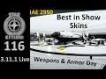 Star Citizen 3.11.1 Live Let's Play & Show Deutsch #116 - IAE 2950 Best in Show & Weapon and Armor