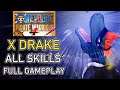 X Drake - All Special Skills, Transformation & Gameplay Showcase | ONE PIECE Pirate Warriors 4 DLC