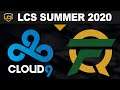 C9 vs FLY, Game 3 - LCS 2020 Summer Playoffs Round 2 - Cloud9 vs FlyQuest G3