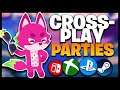 CROSS-PLAY PARTY TUTORIAL ON SUPER ANIMAL ROYALE PS4 | XBOX | NINTENDO SWITCH | PC