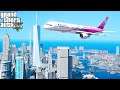 Delta Airlines Breast Cancer Awareness Flight From Liberty City To Los Santos In GTA 5