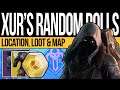 Destiny 2 | XUR'S DLC EXOTICS! NEW Random Rolls, Xur Location & Exotic Loot | 26th June