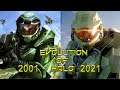 Evolution of Halo 2001 - 2021