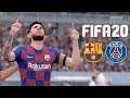 FIFA 20 ROAD TO DIVISION 1 PART 52 - BARCELONA VS PSG - FIFA 20 Online Seasons Gameplay