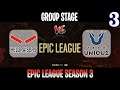 HellRaisers vs Unique Game 3 | Bo3 | Group Stage Epic League Season 3 Europe/CIS 2021