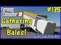 Let's Play Farming Simulator 19 #135: Gathering Cotton Bales!
