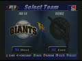 MLB 2000 (PS1) San Francisco Giants vs. Florida Marlins