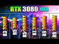 R3 3300X vs R5 3600 vs R5 3600XT vs R7 3700X vs R9 3900X vs R9 3900XT | RTX 3080 10GB PC Gameplay