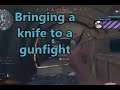 Sometimes you bring a Knife to a gunfight 🔪 #AkalytesShorts