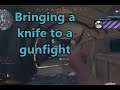 Sometimes you bring a Knife to a gunfight πͺ #AkalytesShorts