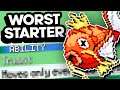 the WORST starter Pokemon to ever exist #shorts