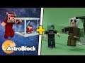 UWIĘZIŁEM CZOKLETA! - Minecraft Astroblock + FIGURKI ROBLOX!