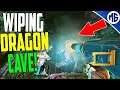 WIPING DRAGON CAVE FOR THE BASE SPOT! Crystal Isles - Official Small Tribes