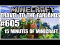 #605 Travel to the farlands, 15 minutes of Minecraft, Playstation 5, gameplay, playthrough