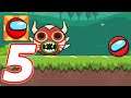 Bounce Ball 6: Red Bounce Ball Hero - Gameplay Walktrough Part 5 - 29-33 Levels - BOSS (Android)